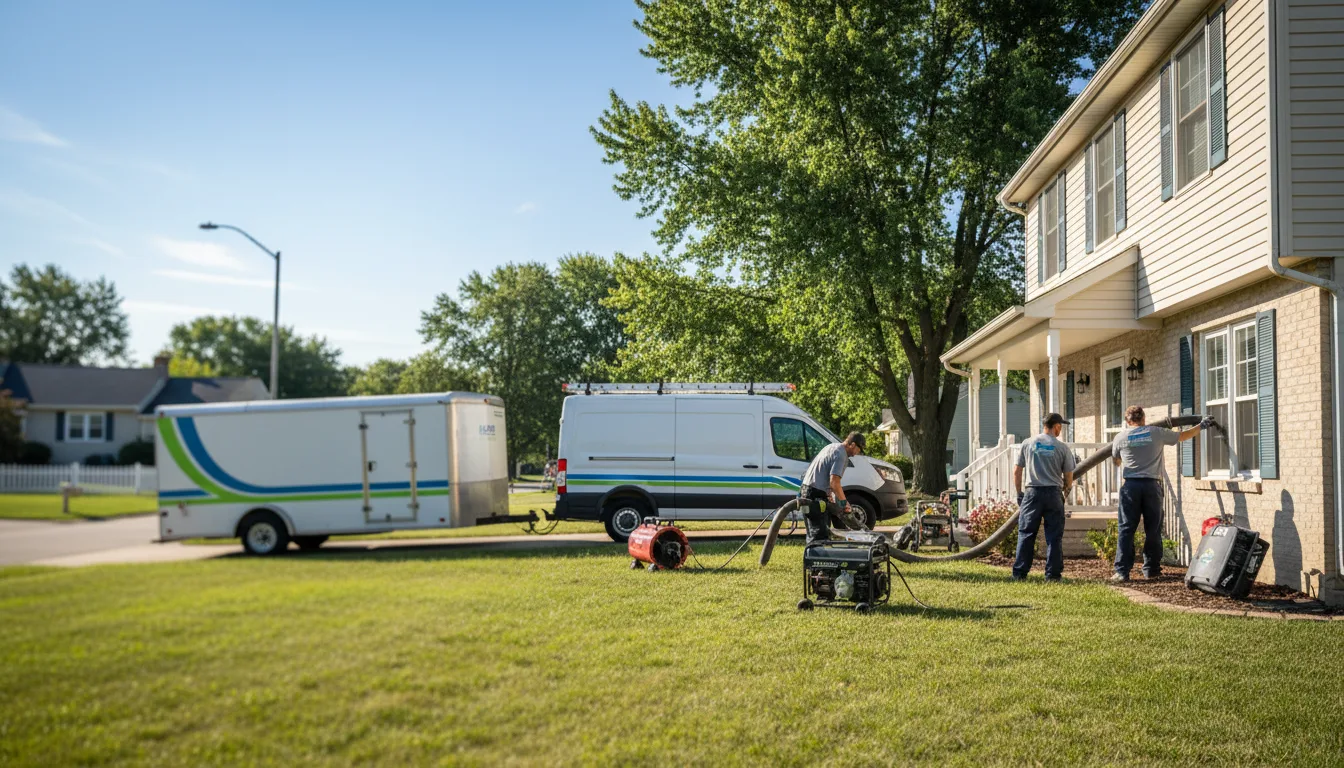 Flooded Basement Restoration And Cleanup With Repair in Oronogo, MO near me